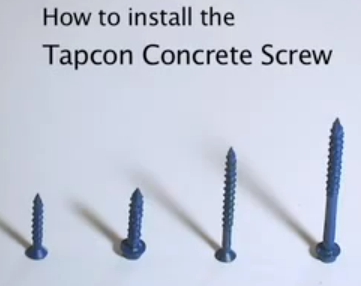 Fix My Cabinet Installing Cabinets With Tapcon Screws