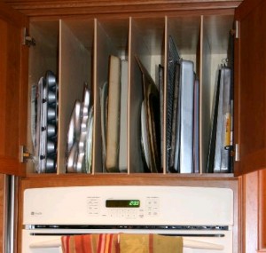 Fix My Cabinet Pantry Oven Cabinet Tray Dividers On The Top Shelf