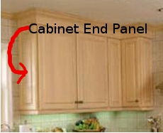 Fix my Cabinet » kitchen cabinet end panel installation