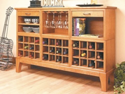 Wine Cabinet Woodworking Plan