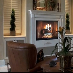 Fire Place TV Cabinet