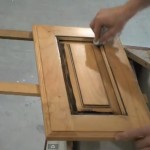 How to Wipe Brown Accents on Cabinet Doors
