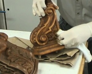 How To Antique Finish A Wood Corbel